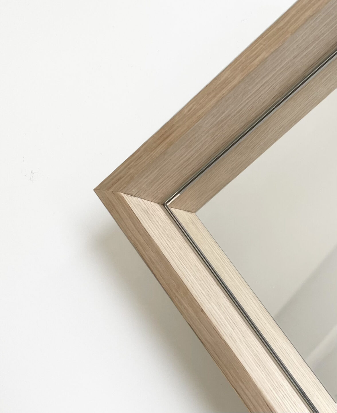 dębowa rama lustra