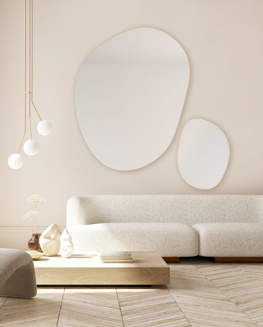 lustro Tandem nad sofą