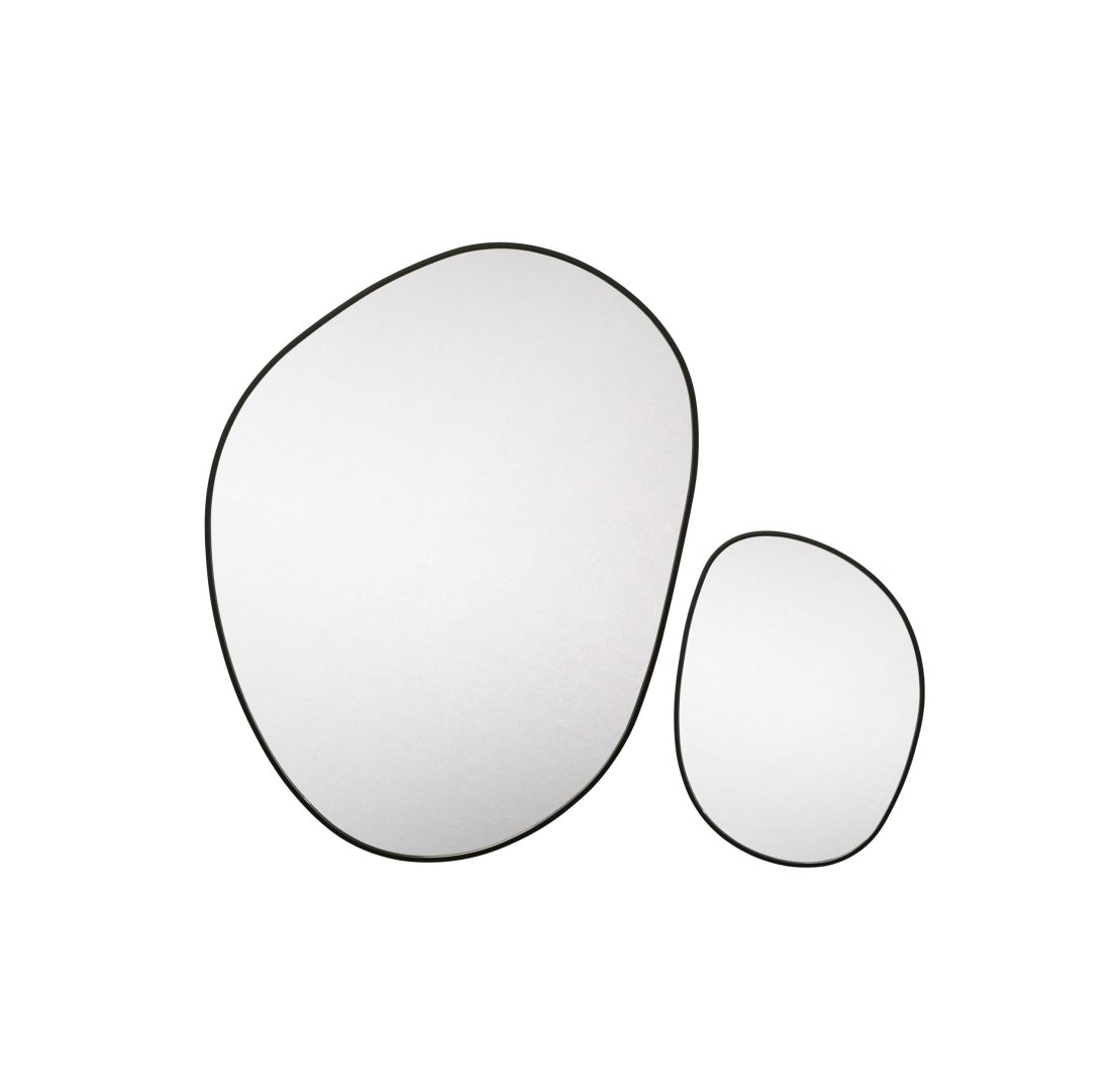 lustro tandem czarne na białym tle