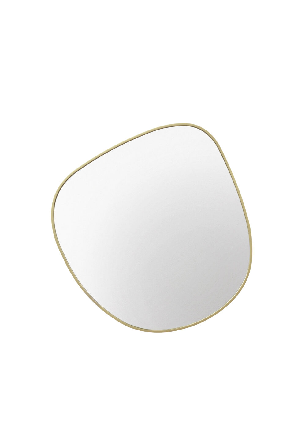 lustro w złotej ramie Buli