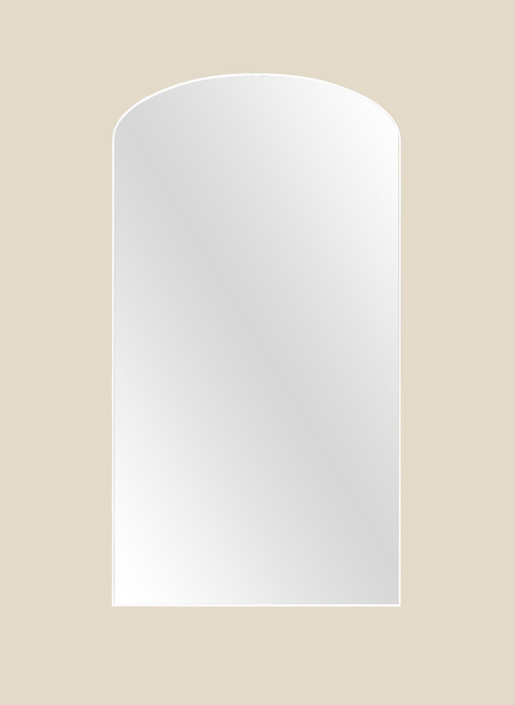 lustro z lukiem vinta na brzoskwiniowym tle