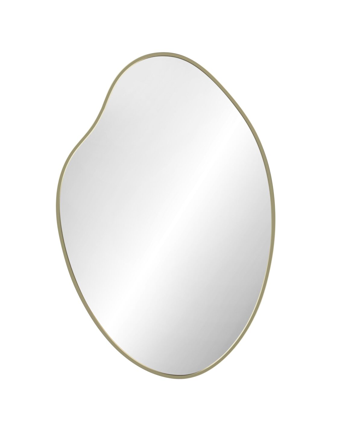 lustro droppy framed na bialym tle